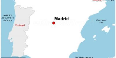Карта столицы Испании