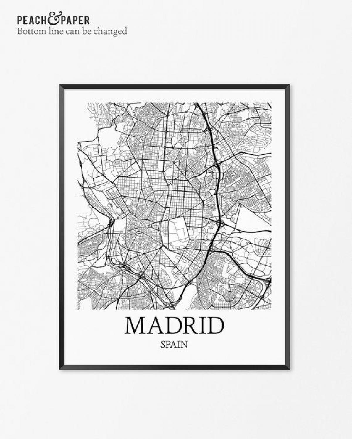 карта Мадрида карта Афиша 