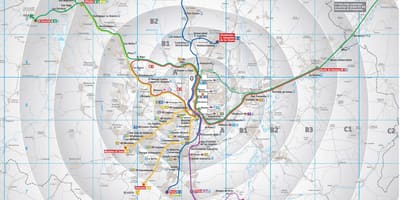 Мадрид транзитом карте